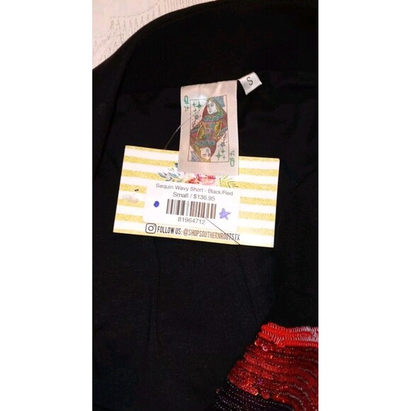 Queen Of Sparkle Sequins Short Skort NWT - Picture 9 of 14